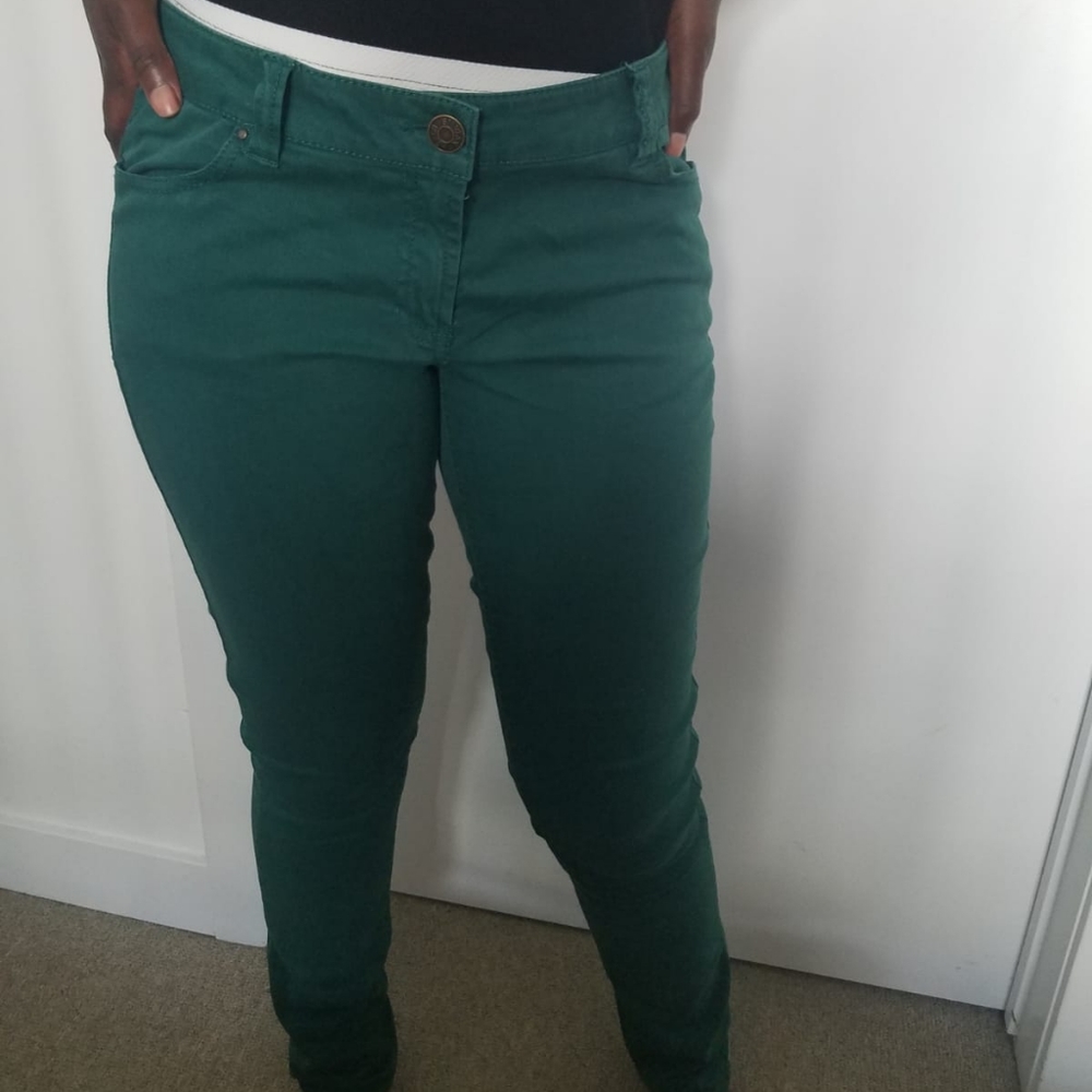 Green jeans